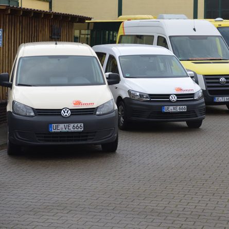 Mietwagen im Fuhrpark