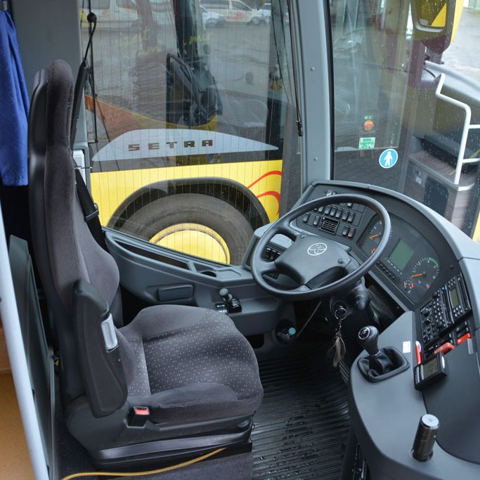 Fahrerkabine Reisebus